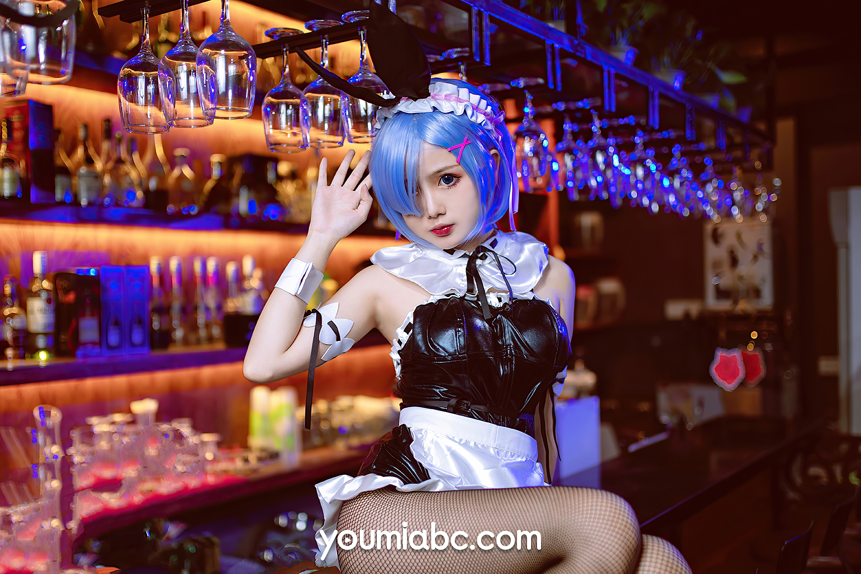 图片[1]-您的蛋蛋 – NO.026 [YouMi尤蜜] 2021.09.02 蕾姆兔女郎的小酒馆  [41P]-XikXak